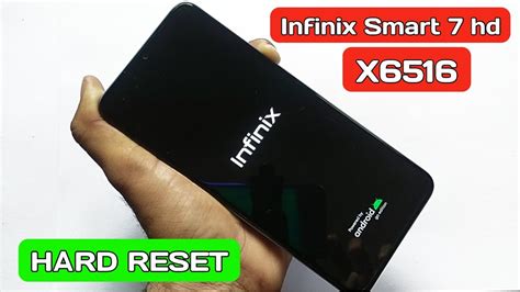 Infinix Smart 7 Hd X6516 Hard Reset Forgot Pin Lock YouTube