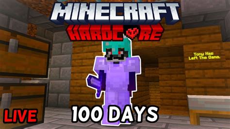 Minecraft Days In Hardcore Live Longplay Youtube