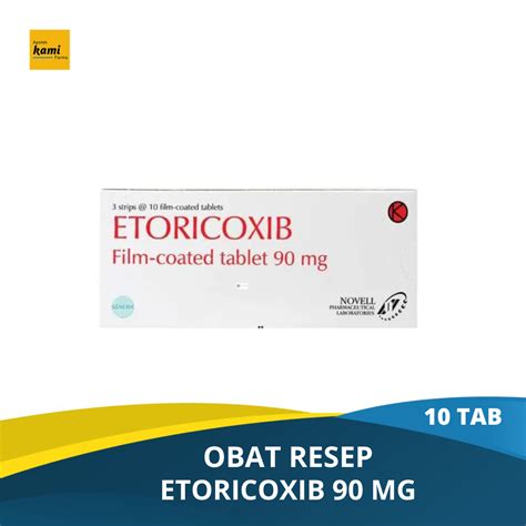 Etoricoxib Novell 90 Mg Kami Farma