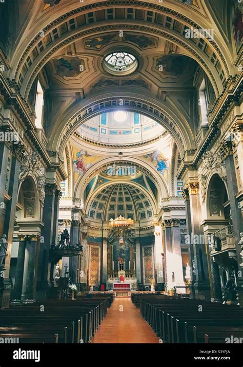 Interior of the Brompton Oratory, Knightsbridge, London Stock Photo - Alamy