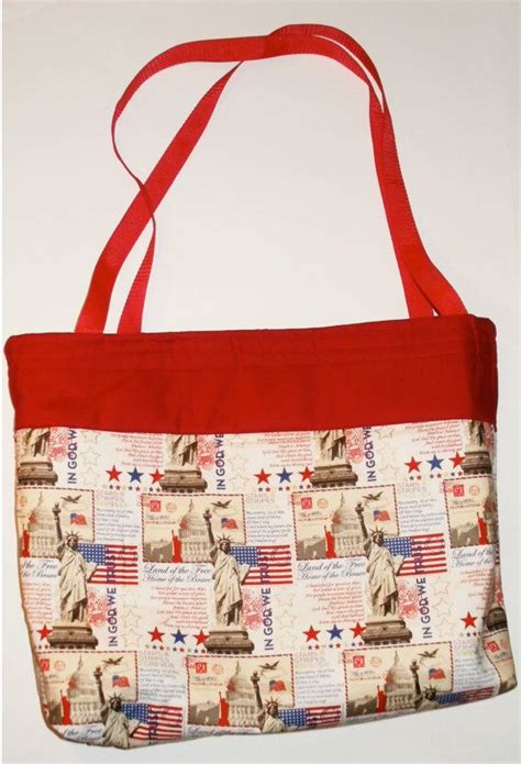 Usa Statue Of Liberty 4th Of July Tote Bag Carry All Day Bag