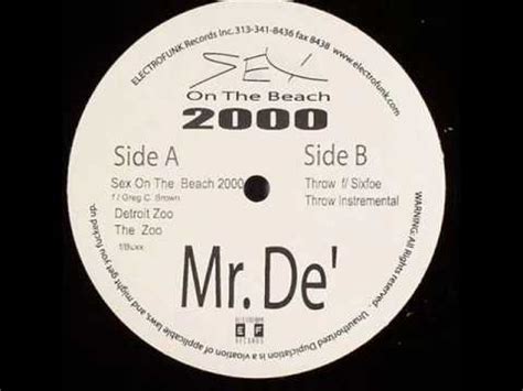 Mr De Sex On The Beach 2000 Releases Discogs