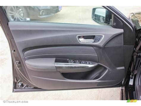 2018 Acura Tlx V6 Sh Awd Technology Sedan Ebony Door Panel Photo