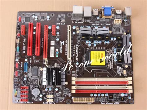 BIOSTAR TZ77A MOTHERBOARD Socket 1155 DDR3 Intel Z77 100 Working 94