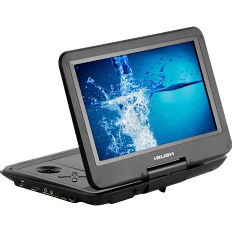 Bush 12 Inch Portable DVD Player Black Portable DVD Players DVD