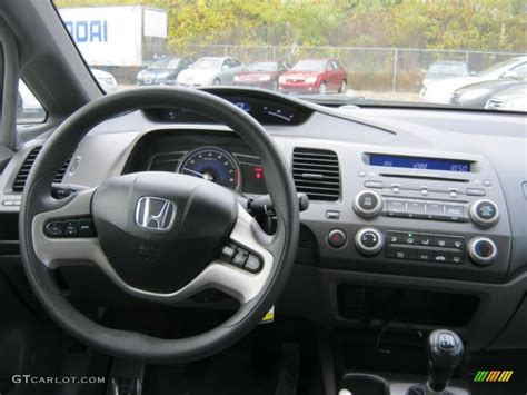 2006 Honda Civic Ex Sedan Gray Dashboard Photo 39225642