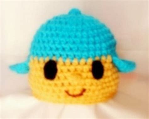 Items Similar To Pocoyo Handmade Crochet Hatcapbeanie Newborn Child