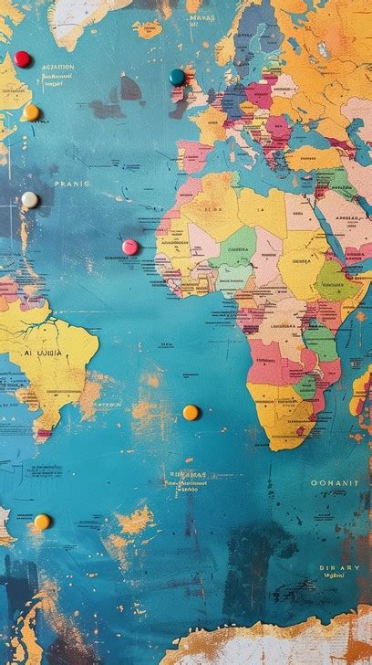 explore world map image   stockcake