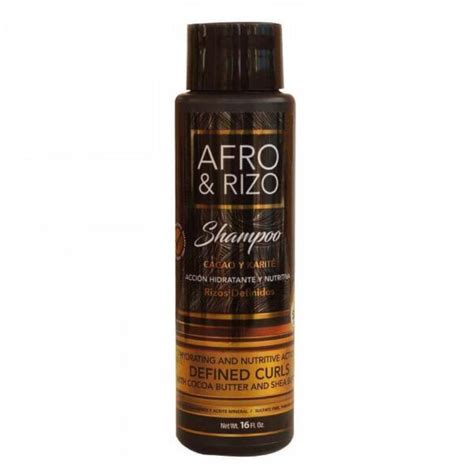 Afro Rizo Shampoo 16oz 473ml Bilu Cosmetics