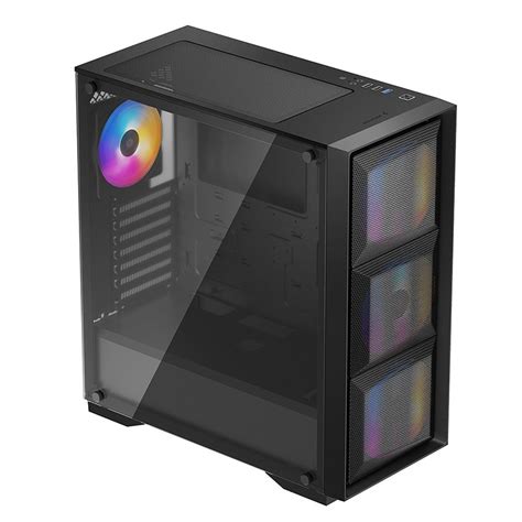 Deepcool Matrexx Mesh Fs Tempered Glass Mid Tower E Atx Case Dp