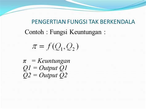 Optimasi Multivariat Dengan Kendala Persamaan Oleh Hafidh Munawir