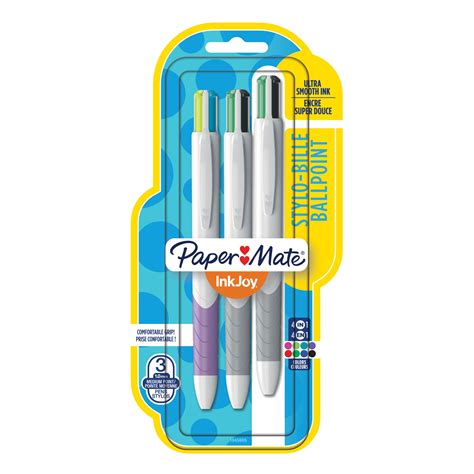 Paper Mate InkJoy Quatro Retractable Ballpoint Pens Medium Point