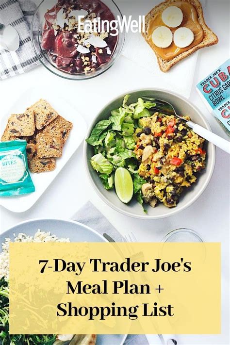 Trader Joe S Meal Plan Trader Joes Meal Planning Meals Meal Planning