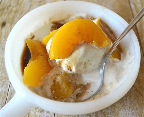 Canned Peaches Dessert Crafty Cooking Mama