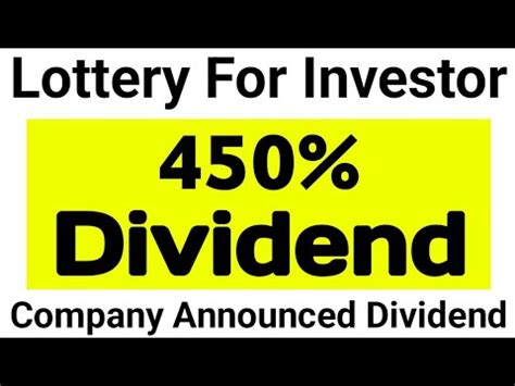 Dividend Company Announced Dividend Upcoming Dividend Stocks