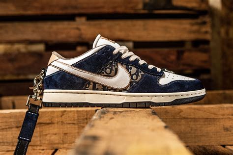 Bespokeind Go Dior On The Air Jordan 1 And Nike Sb Dunk Sneaker Freaker