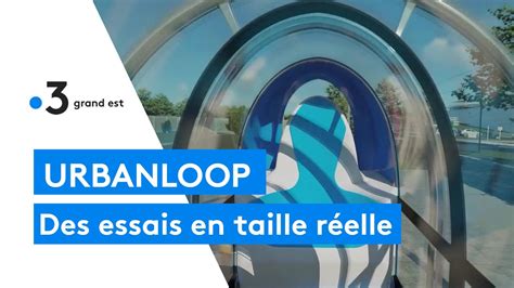 Urbanloop des essais en taille réelle pour le transport urbain du