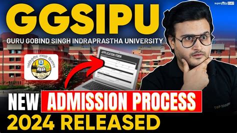 Ggsipu Admission Process 2024 Released Ip University Admission