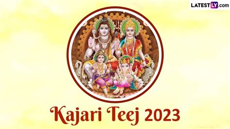 Kajari Teej 2023 Wishes Whatsapp Messages Images Hd Wallpapers And Sms To Share And Celebrate