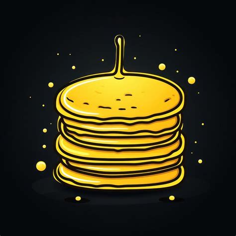 Illustration Drawing Style Of Pancake Images Free Photos Png