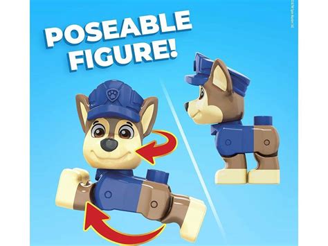 Acheter Paw Patrol Mega Bloks Chase Police Car Mattel HDJ33 Juguetilandia