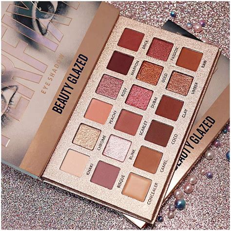 New Nude Eyeshadow Palette Shimmer Matte Pigmented Glitter Eyeshadow