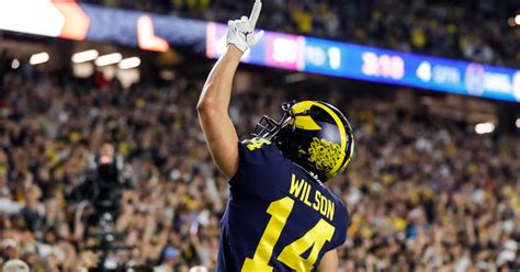 Michigan WR Roman Wilson switches to iconic jersey number