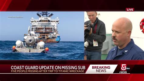 Coast Guard Estimates 40 Hours Of Air Left Inside Missing Sub Near