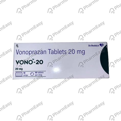 Buy Vono 20 Mg Tablet 10 Online At Flat 15 Off Pharmeasy