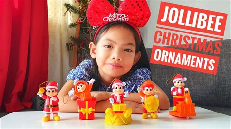 Jollibee Christmas Ornaments Set Nocopyrightinfringementintended