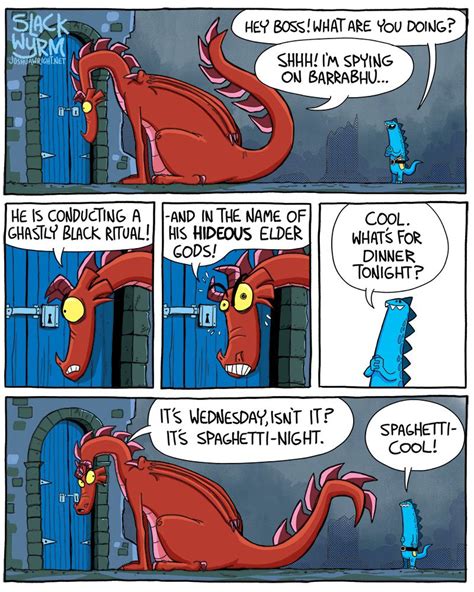 Slack Wyrm 318 Dnd Comics Cartoons Comics Funny Comics Dragon Comic