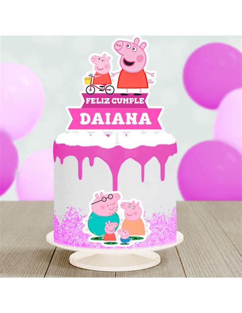 Topper Torta Peppa