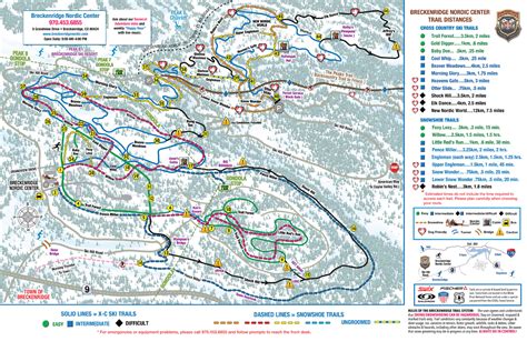 Breckenridge Trail Map 2022