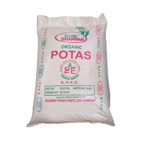 Organic Potash 50 Kg Bag At Rs 850 Bag In Anand ID 14868957573