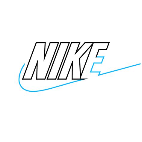 How To Draw The Nike Logo Really Easy Drawing Tutorial