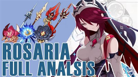 Rosaria Build Analysis Best Polearm Artifacts Team Genshin