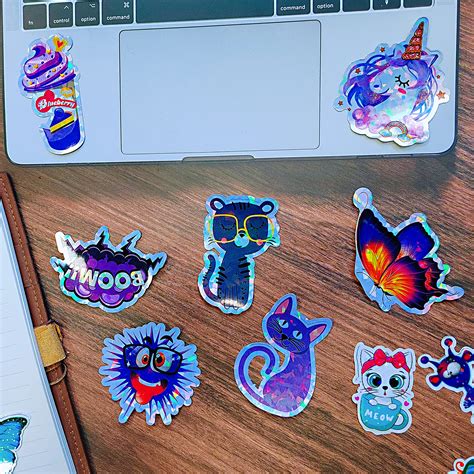 Snapklik Sheets Holographic Printable Sticker Paper X