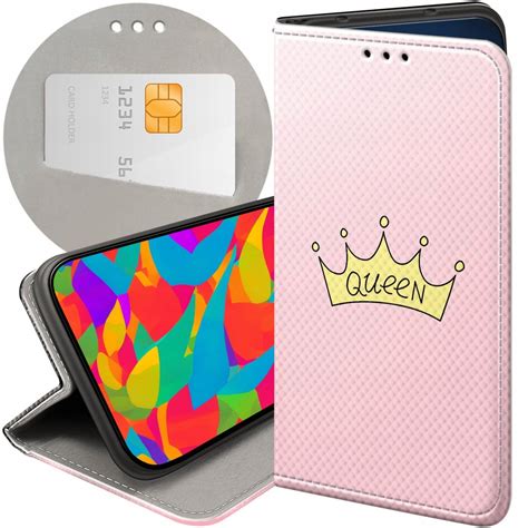 Etui Z Klapk Do Realme C C Wzory Ksi Niczka Queen Princess