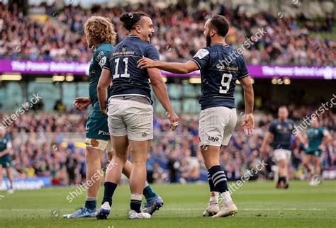 Leinster Vs Connacht Leinsters James Lowe Editorial Stock Photo Stock