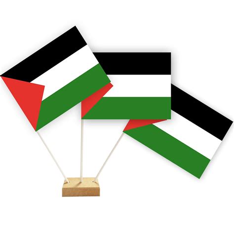 Palestine Palestinian Paper Table Flags Decorations Party Packs