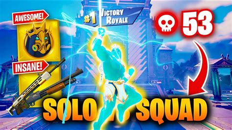 Elimination Fortnite Gameplay Solo Vs Squad Zero Build Wins Chapter