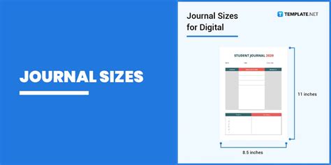 What Are Journal Sizes Printable Templates Free