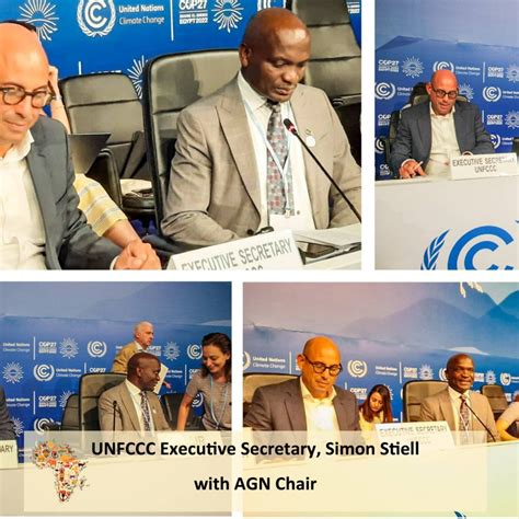 Agn Meets Cop Presidency And Un Climate Change Chief Outlines Africa