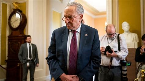 Schumer Moves On Military Nominations After Marine Corps General