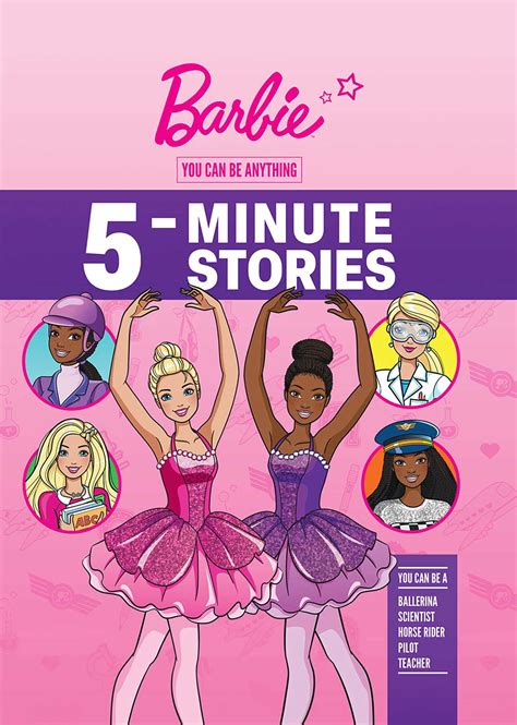 Barbie You Can Be Anything 5 Minute Stories Book By Mattel