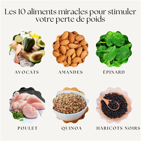 Les 10 Aliments Miracles Pour Stimuler Votre Perte De Poids Guide