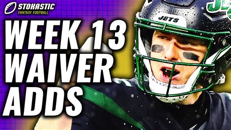 10 Must Add Players In Fantasy Football For Week 13 Waiver Wire