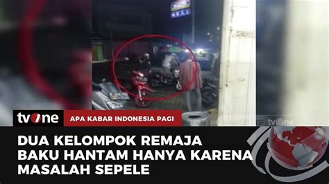 Viral Aksi Saling Bacok Dua Kelompok Pemuda Gegara Hal Sepele AKIP