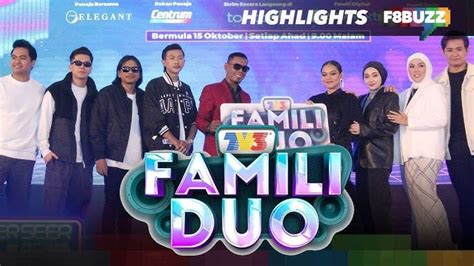 Famili Duo Konsep Senarai Peserta Masa Tayangan