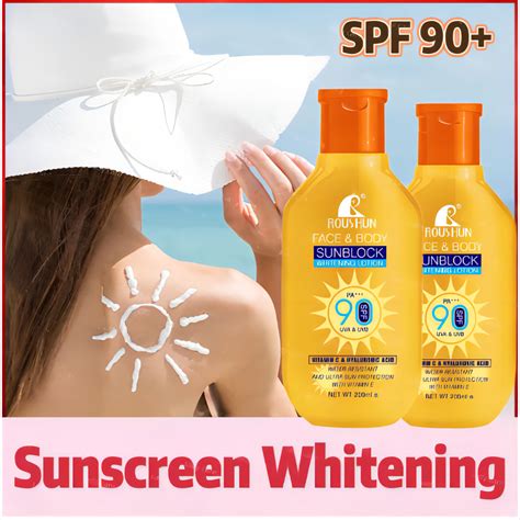 100 Effective Facial Sunscreen Cream Spf 90 Protection Sunblock